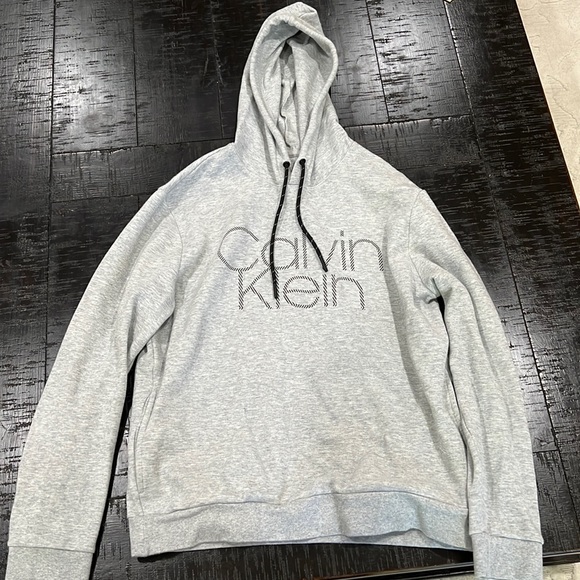 Gray Calvin Klein hoodie - Picture 1 of 1